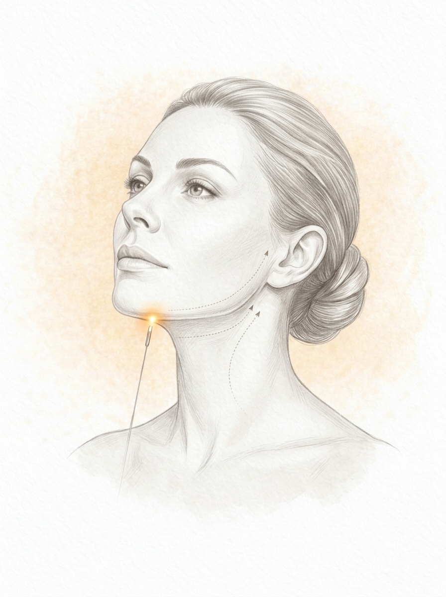 Endolifting para la flacidez facial y la papada
